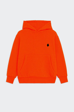 COUNTY OF MILAN KIDS felpa bambino arancione da bambino