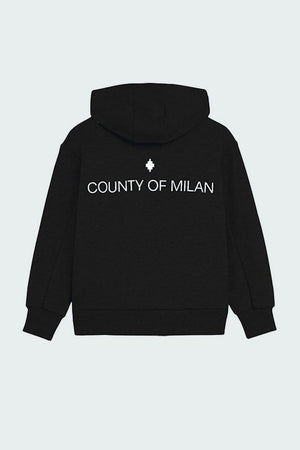 COUNTY OF MILAN KIDS felpa bambino nero da bambino