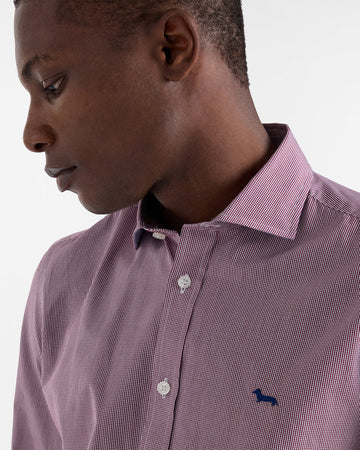 Harmont&amp;blaine camicia uomo rosso chiaro da uomo