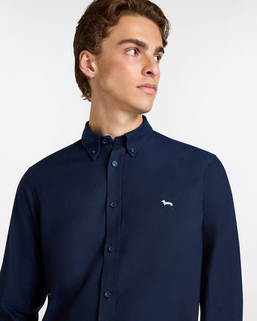 Harmont&amp;blaine camicia uomo blu scuro da uomo