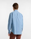 Harmont&blaine camicia in denim uomo sky da uomo