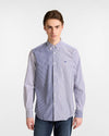 Harmont&blaine camicia uomo bluette da uomo