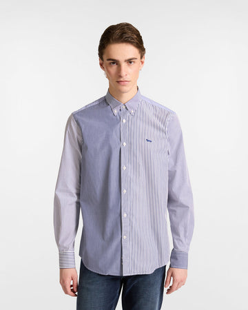 Harmont&amp;blaine camicia uomo bluette da uomo