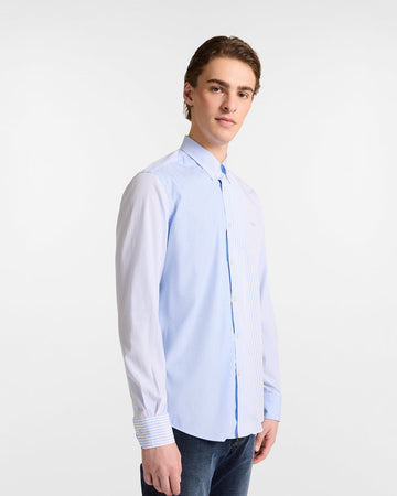 Harmont&amp;blaine camicia uomo azzurro da uomo