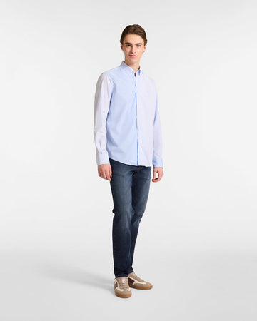 Harmont&amp;blaine camicia uomo azzurro da uomo