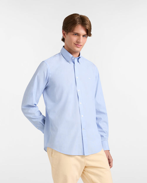 Harmont&blaine camicia uomo sky da uomo