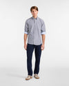 Harmont&blaine camicia uomo blu sport da uomo