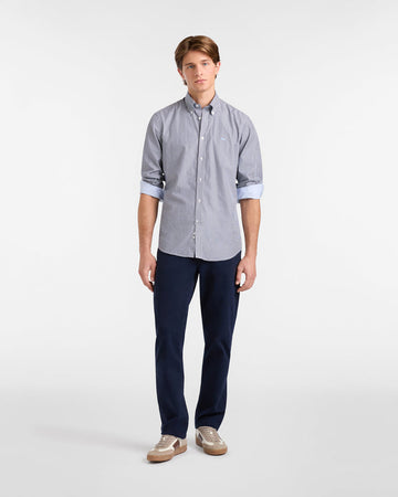 Harmont&amp;blaine camicia uomo blu sport da uomo