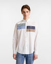 Harmont&blaine camicia uomo bianco da uomo