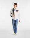 Harmont&blaine camicia uomo bianco da uomo
