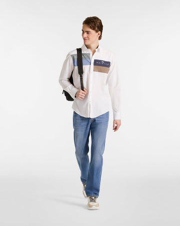 Harmont&amp;blaine camicia uomo bianco da uomo
