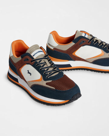 Harmont&amp;blaine scarpe uomo blu marrone da uomo