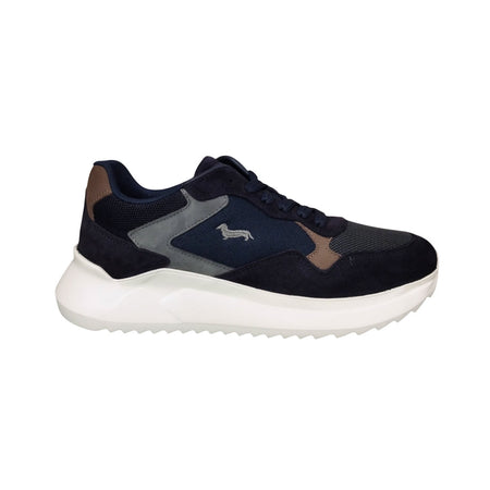 Harmont&amp;blaine scarpe uomo blu e grigio da uomo