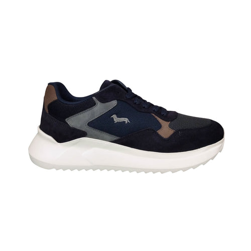 Harmont&blaine scarpe uomo blu e grigio da uomo