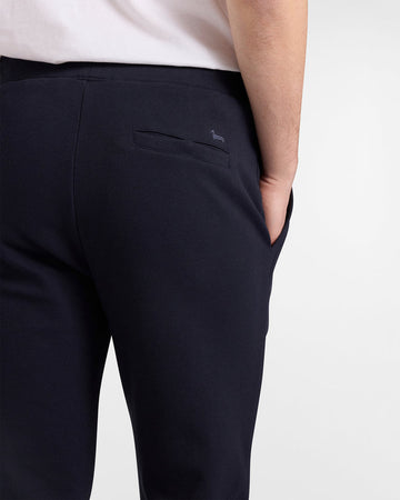 Harmont&amp;blaine pantaloni uomo blu navy da uomo