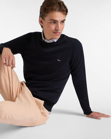 Harmont&amp;blaine maglia uomo blu da uomo