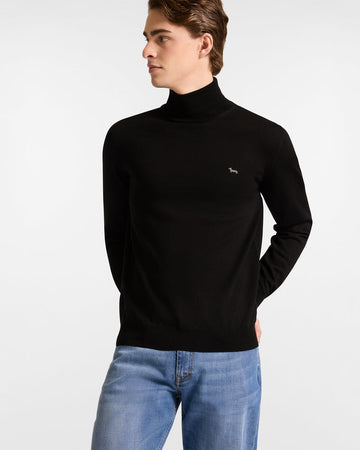 Harmont&amp;blaine maglia uomo nero da uomo