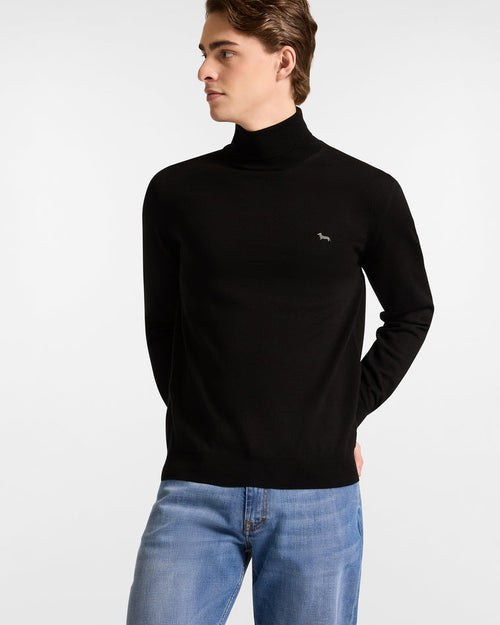 Harmont&blaine maglia uomo nero da uomo