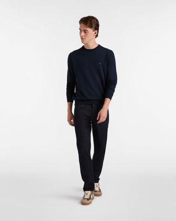 Harmont&amp;blaine pullover uomo blu navy da uomo