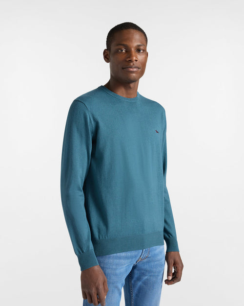 Harmont&blaine pullover uomo bluette da uomo
