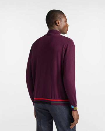 Harmont&amp;blaine pullover uomo rosso scuro da uomo