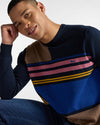 Harmont&blaine pullover uomo blu navy da uomo