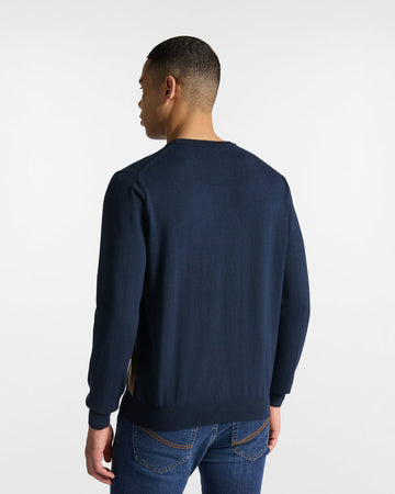Harmont&amp;blaine pullover uomo blu navy da uomo