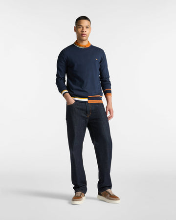 Harmont&amp;blaine pullover uomo blu navy da uomo