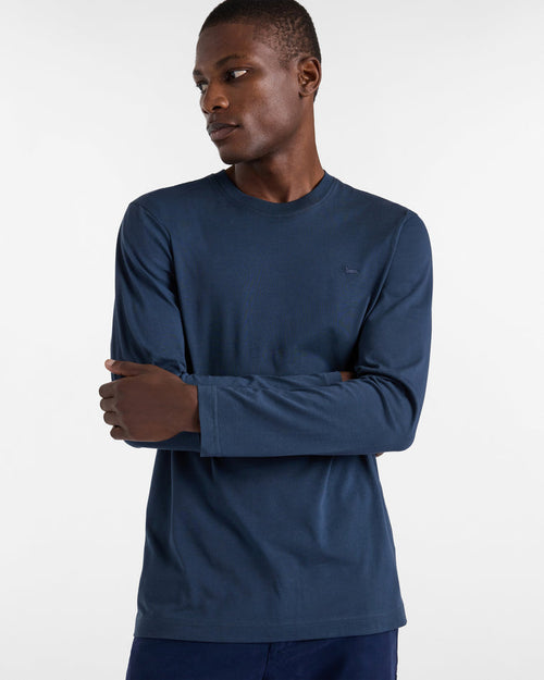 Harmont&blaine t-shirt uomo blu navy da uomo