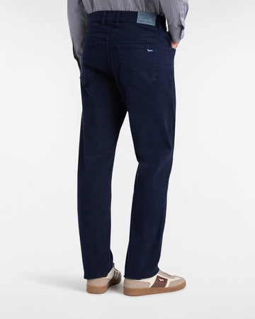 Harmont&amp;blaine pantaloni uomo blu navy da uomo