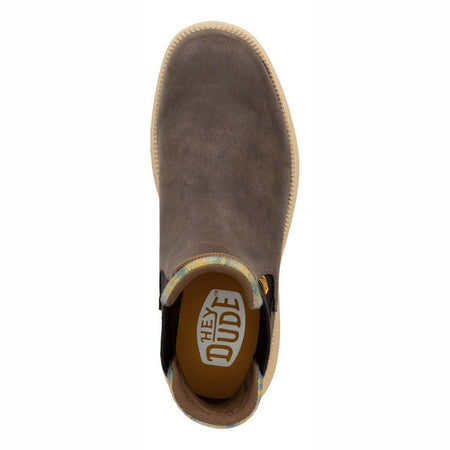 HEY DUDE stivaletti uomo desert brown da uomo