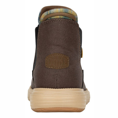 HEY DUDE stivaletti uomo desert brown da uomo