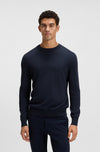 Hugo Boss maglia uomo blu scuro da uomo
