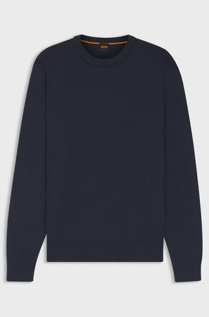 Hugo Boss maglia uomo blu scuro da uomo