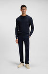 Hugo Boss maglia uomo blu scuro da uomo
