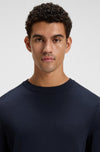 Hugo Boss maglia uomo blu scuro da uomo