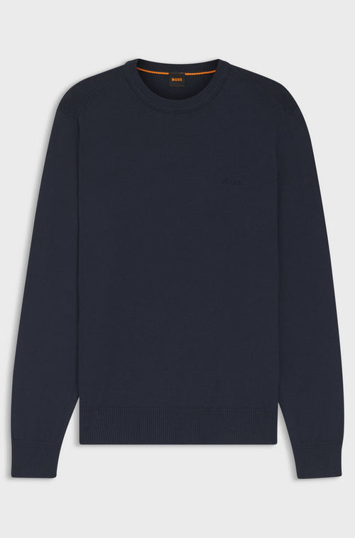 Hugo Boss maglia uomo blu scuro da uomo