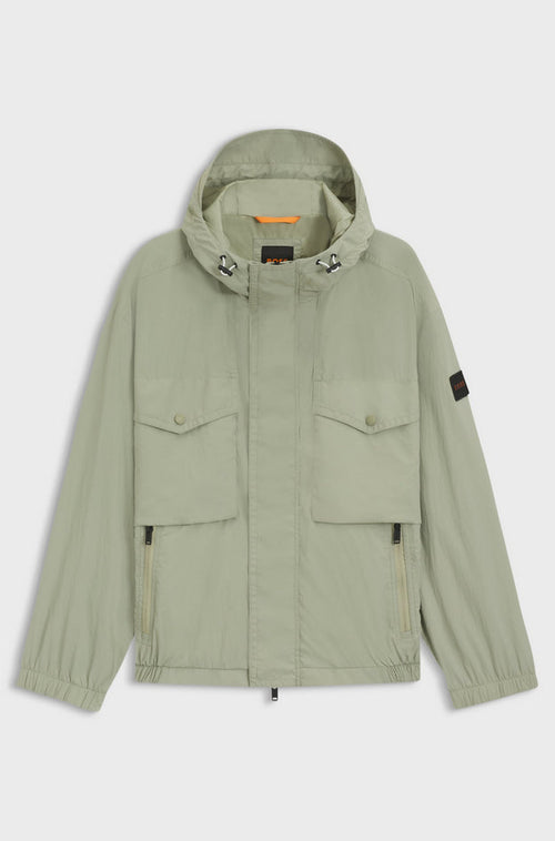 Hugo Boss giubbino uomo verde chiaro da uomo