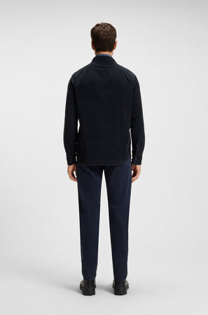 Hugo Boss camicia uomo blu scuro da uomo