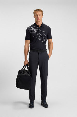Hugo Boss pantaloni uomo blu scuro da uomo