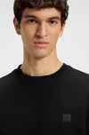 Hugo Boss felpa uomo nero da uomo