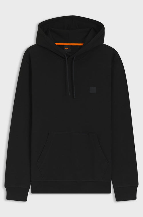Hugo Boss felpa uomo nero da uomo