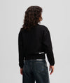KARL LAGERFELD JEANS maglia donna nero da donna