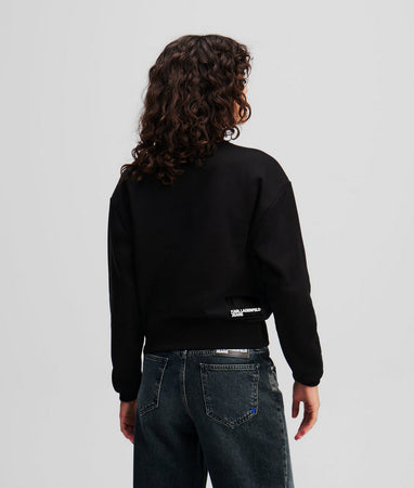 KARL LAGERFELD JEANS maglia donna nero da donna