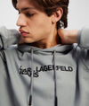 KARL LAGERFELD JEANS felpa uomo grigio da uomo