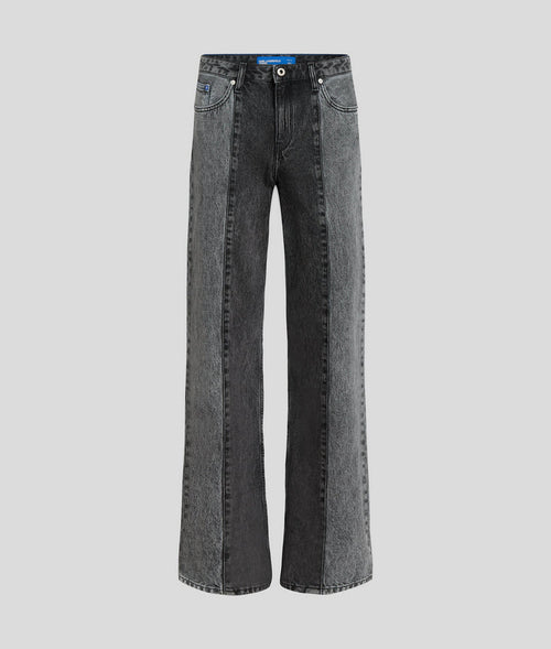 KARL LAGERFELD JEANS jeans donna denim nero da donna