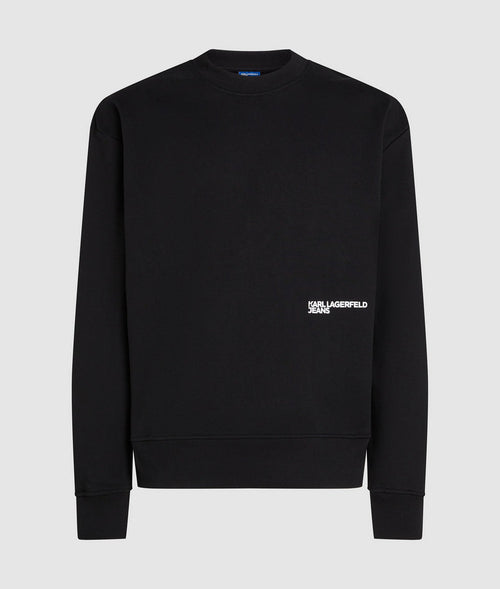KARL LAGERFELD JEANS felpa uomo nero da uomo