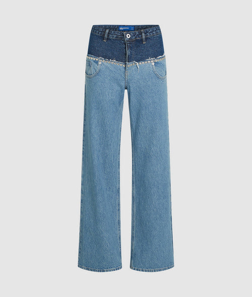 KARL LAGERFELD JEANS jeans donna blu da uomo