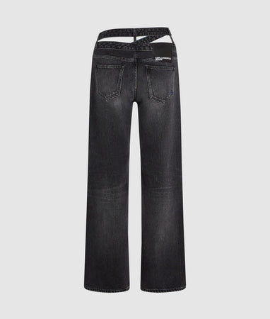 KARL LAGERFELD JEANS jeans donna nero da uomo