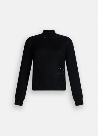 LIU JO maglia donna nero da donna